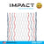 ECD Impact USA 12-Diamond Semi-Soft Goalie Mesh Lacrosse Stringing Piece