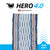 ECD Hero 4.0 College Colored Semi-Soft Lacrosse Mesh Stringing Piece