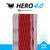 ECD Hero 4.0 Red Bandana Semi-Soft Lacrosse Mesh Stringing Piece