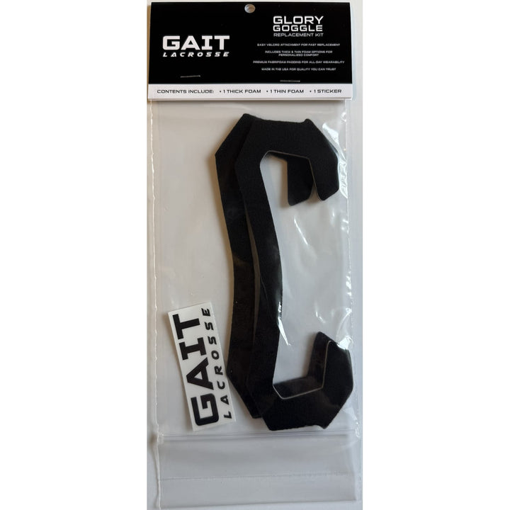 gait lacrosse goggles Gait Glory 2 Women's Lacrosse Goggle Foam Replacement Kit