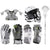 Maverik MX Lacrosse Starter Kit - Gloves, Shoulder Pads, Arm Pads, Stick & Helmet