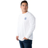 Maverik Lacrosse Company White Long Sleeve Men's Lacrosse T-Shirt