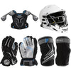 Maverik Charger Youth Lacrosse Starter Kit - Gloves, Shoulder Pads, Arm Pads, & CS-R Helmet