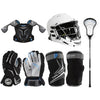 Maverik Charger Youth Lacrosse Starter Kit - Gloves, Shoulder Pads, Arm Pads, Stick & CS-R Helmet