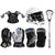 Maverik Charger Youth Lacrosse Starter Kit - Gloves, Shoulder Pads, Arm Pads, Stick & CS-R Helmet