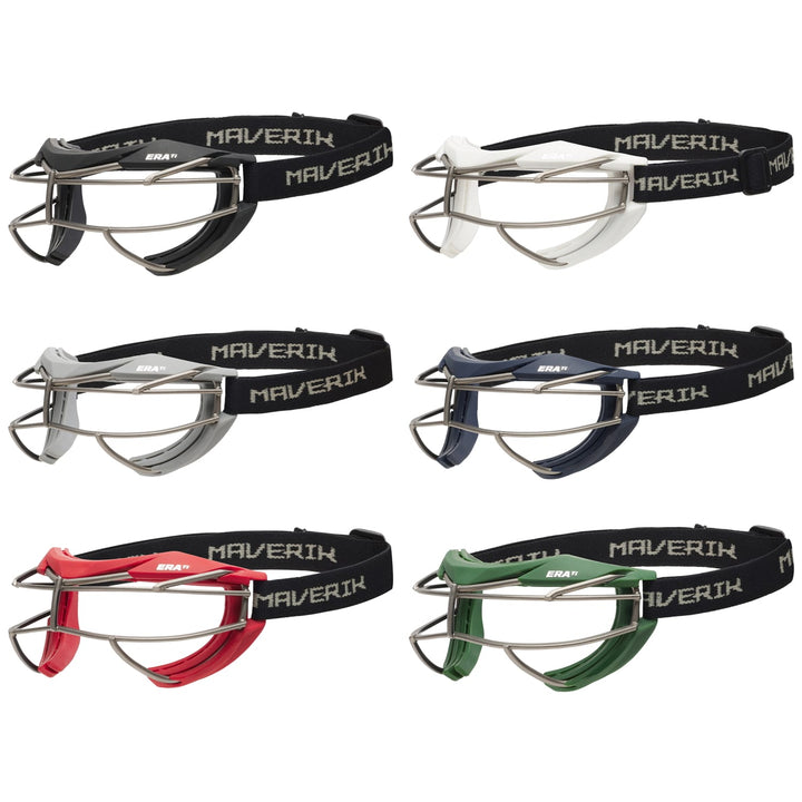 Maverik Era Ti Women's Lacrosse Goggles, Grey / M/L