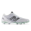 RETURN 4 SALE - New Balance Freeze V5 Low White Lacrosse Cleats - Mens 4.5 / Womens 6