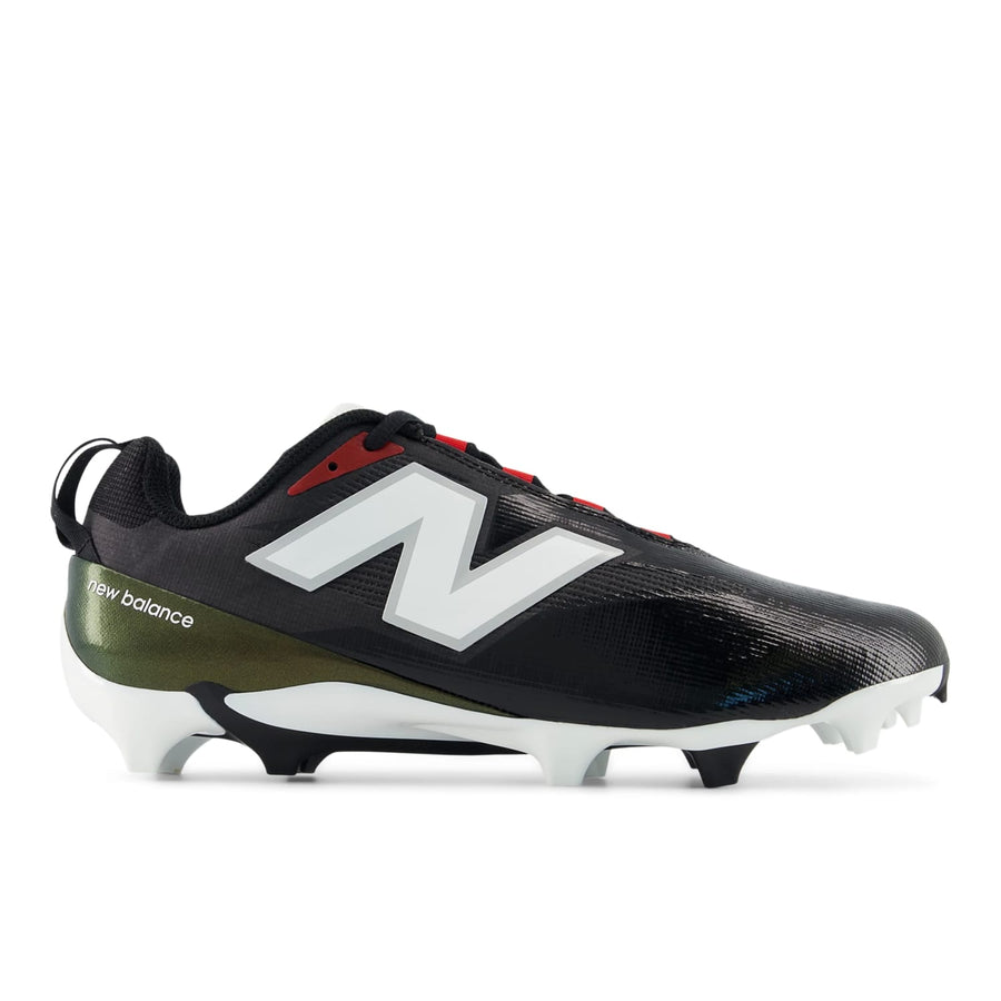 New Balance Burn X5 Black Lacrosse Cleats
