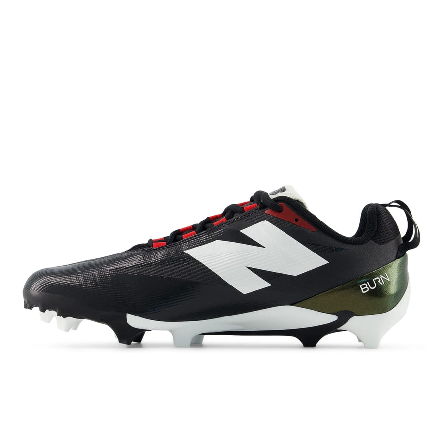 New Balance Burn X5 Black Lacrosse Cleats