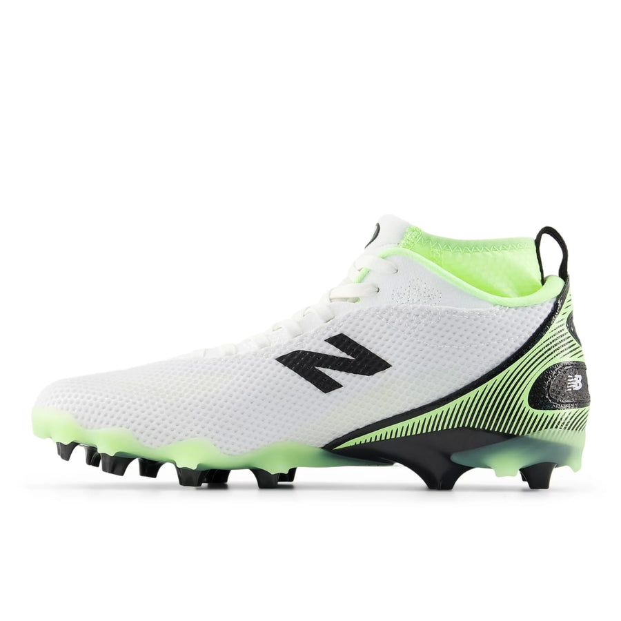 New Balance Freeze V5 White/Afterglow Lacrosse Cleats