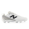 New Balance Rush V5 Low White Lacrosse Cleats