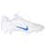 Nike Huarache 9 Elite Low Lax White/Royal Blue Lacrosse Cleats