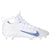 Nike Huarache 9 Elite Mid Lax White/Royal Blue Lacrosse Cleats