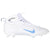 Nike Huarache 9 Elite Mid Lax White/Carolina Blue Lacrosse Cleats