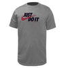 Nike Dri-Fit Legend Just Do It Grey Men's Training Lacrosse Shirt