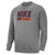 Nike Club Fleece Grey Crew Men's Lacrosse Sweatshirt