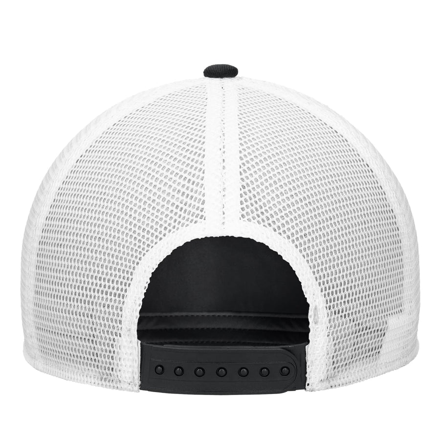 Nike Rise Visor Rope Trucker Black Mesh Back Lacrosse Cap Hat