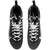 Nike Huarache 9 Elite Mid Lax Black/White Lacrosse Cleats
