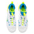 RETURN 4 SALE - Nike Huarache 9 Elite Turf Lax SE White/Blue/Volt Lacrosse Cleats