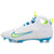 RETURN 4 SALE - Nike Huarache 9 Elite Mid Lax SE White/Blue/Volt Lacrosse Cleats