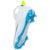 RETURN 4 SALE - Nike Huarache 9 Elite Mid Lax SE White/Blue/Volt Lacrosse Cleats