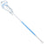 Nike Legacy Elite White/Carolina Blue 10 Degree Composite Complete Women's Lacrosse Stick