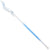 Nike Legacy Elite White/Carolina Blue 10 Degree Composite Complete Women's Lacrosse Stick