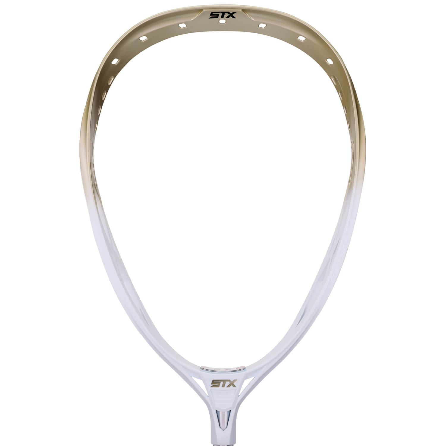 STX Eclipse 3 Gold Fade Goalie Lacrosse Head | SportStop.com