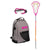 STX Exult Rise/4Sight Girl's Lacrosse Starter Set Package - Stick, Goggles, and Backpack