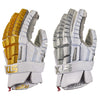 STX Surgeon RZR2 Gold & Silver Lacrosse Gloves