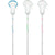 STX Aria Pro Lock Pocket Neon 10 Degree Composite Complete Women's Lacrosse Stick
