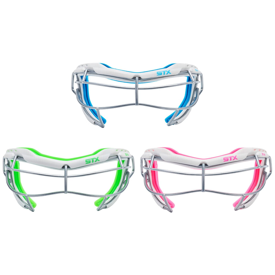 STX Focus XV S Neon Women's Lacrosse Eye Mask Goggle