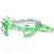 STX Focus XV S Neon Women's Lacrosse Eye Mask Goggle