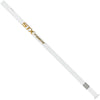 STX Fiber X White/Gold Composite Attack Lacrosse Shaft