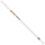 STX Fiber X White/Gold Composite Attack Lacrosse Shaft | Online Lacrosse Store | SportStop.com