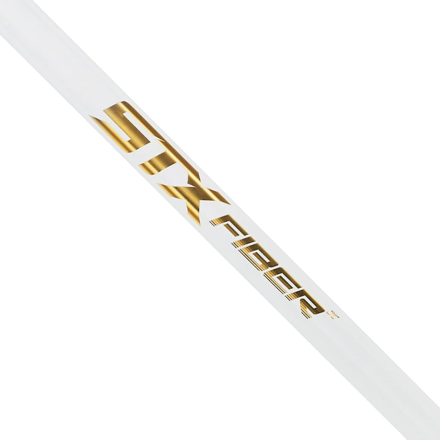 STX Fiber X White/Gold Composite Attack Lacrosse Shaft | Online Lacrosse Store | SportStop.com