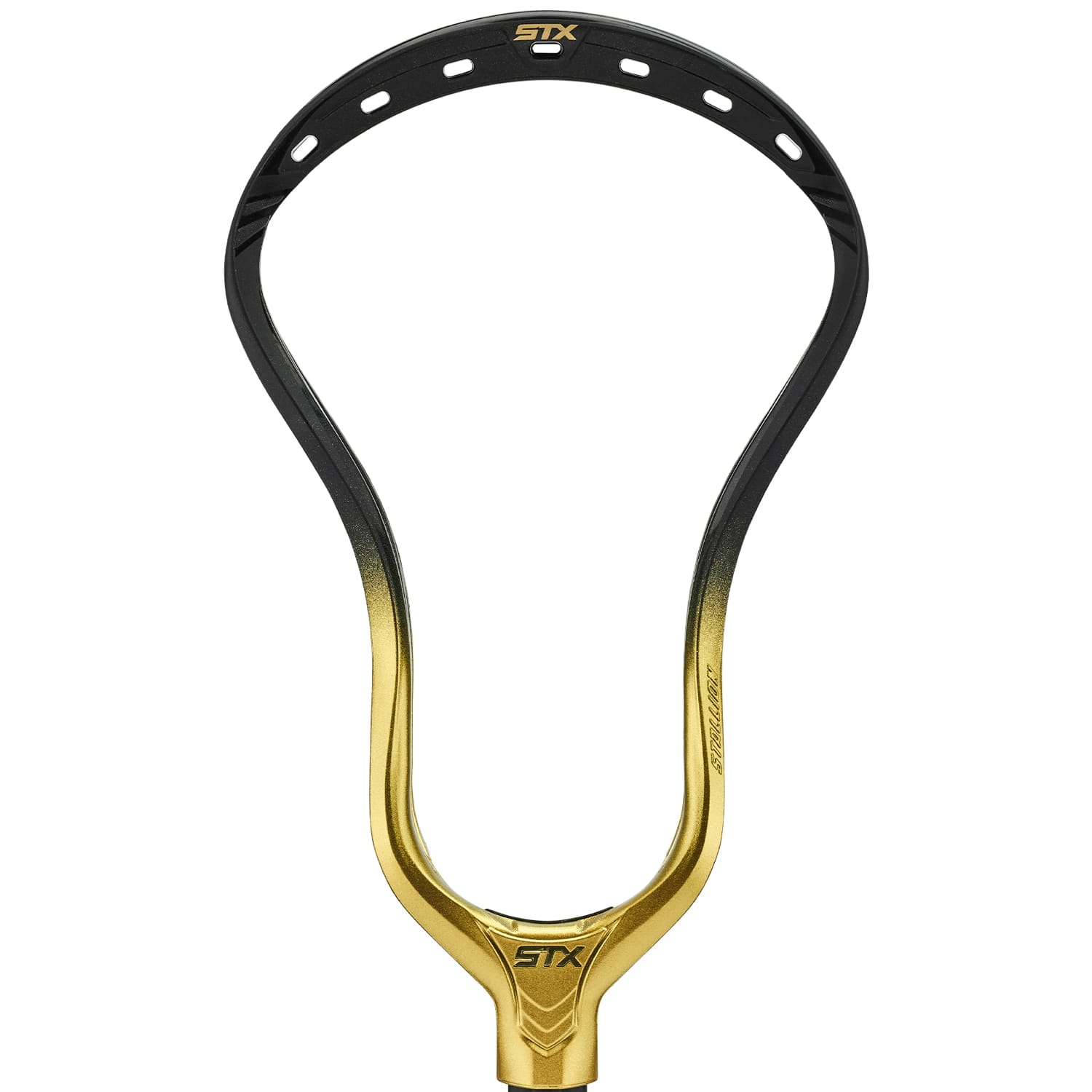 STX Stallion 1K Black/Gold Fade Lacrosse Head