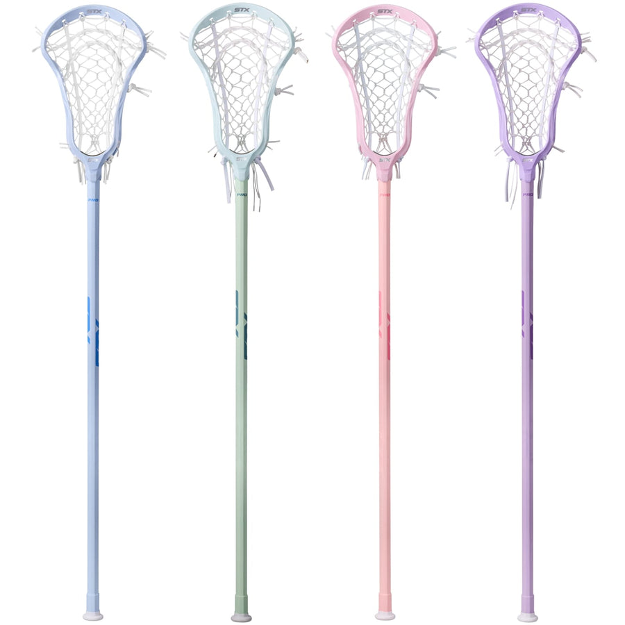 STX Aria Pro-M Pastel 10 Degree Composite Complete Women's Lacrosse Stick