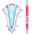 STX Aria Pro Valkyrie Pocket Red/White/Blue 10 Degree Composite Complete Women's Lacrosse Stick