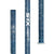 STX Fiber Pro X Grip Blue Denim Composite Attack Lacrosse Shaft