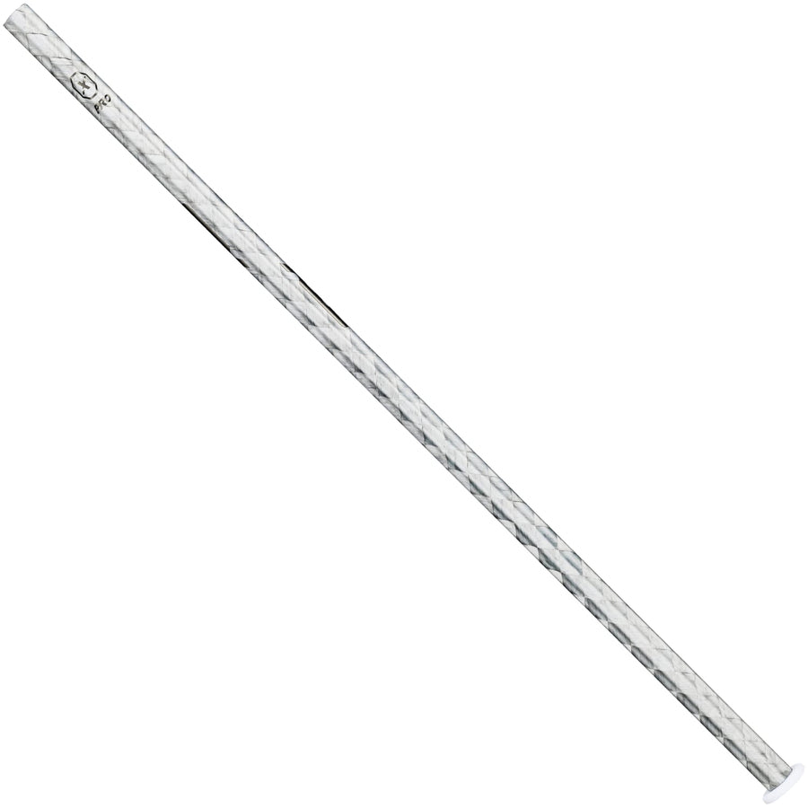 STX Fiber Pro X Grip Silver Weave Composite Attack Lacrosse Shaft