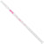 STX Fiber Pro X Grip White/Pink Composite Attack Lacrosse Shaft