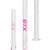 STX Fiber Pro X Grip White/Pink Composite Attack Lacrosse Shaft