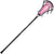 STX Fuse Valkyrie Pocket Black/Pink Composite Complete Women's Lacrosse Stick