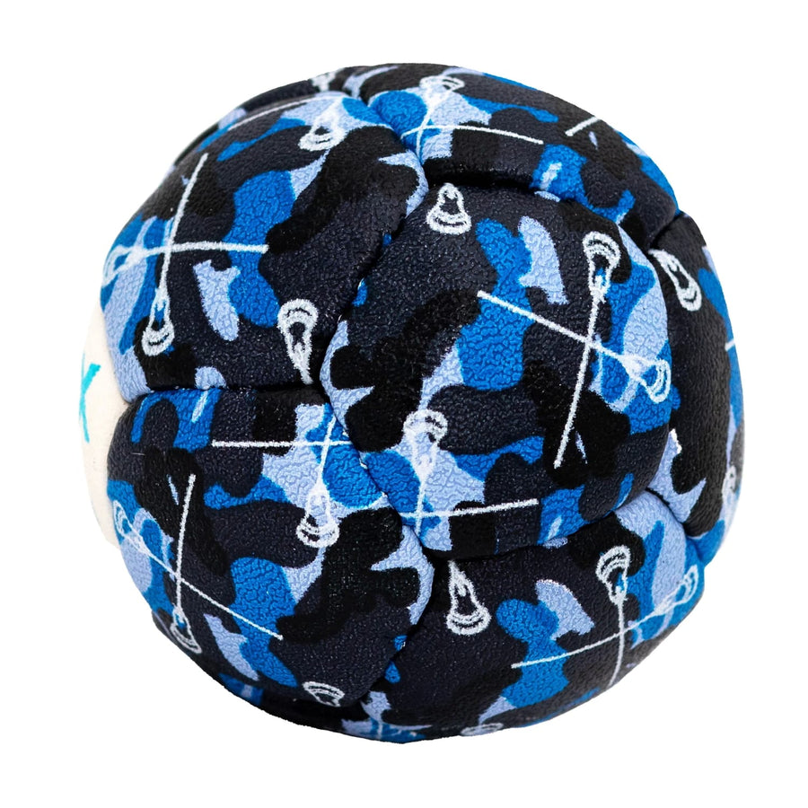 Swax Lax BLUE CAMO STICKS Soft Weighted Lacrosse Training Ball
