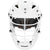 RETURN 4 SALE - Warrior Burn White Lacrosse Helmet