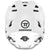 RETURN 4 SALE - Warrior Burn White Lacrosse Helmet