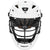 RETURN 4 SALE - Warrior Burn White Lacrosse Helmet