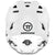 Warrior Burn White Lacrosse Helmet