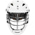 RETURN 4 SALE - Warrior Burn White Lacrosse Helmet